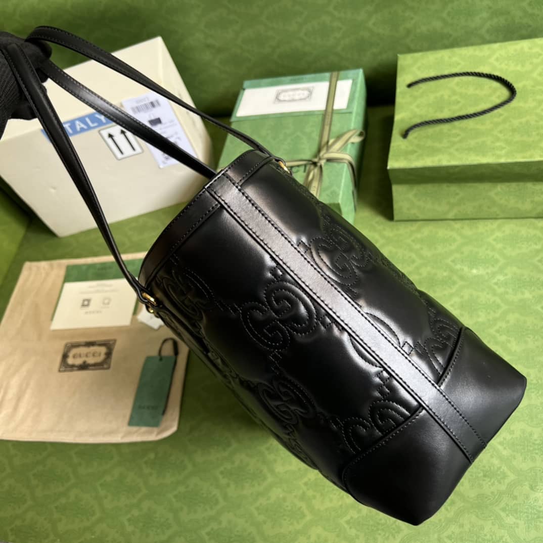 Gvc*1 GG Matelassé Leather Medium Tote Bag 631685 Replica