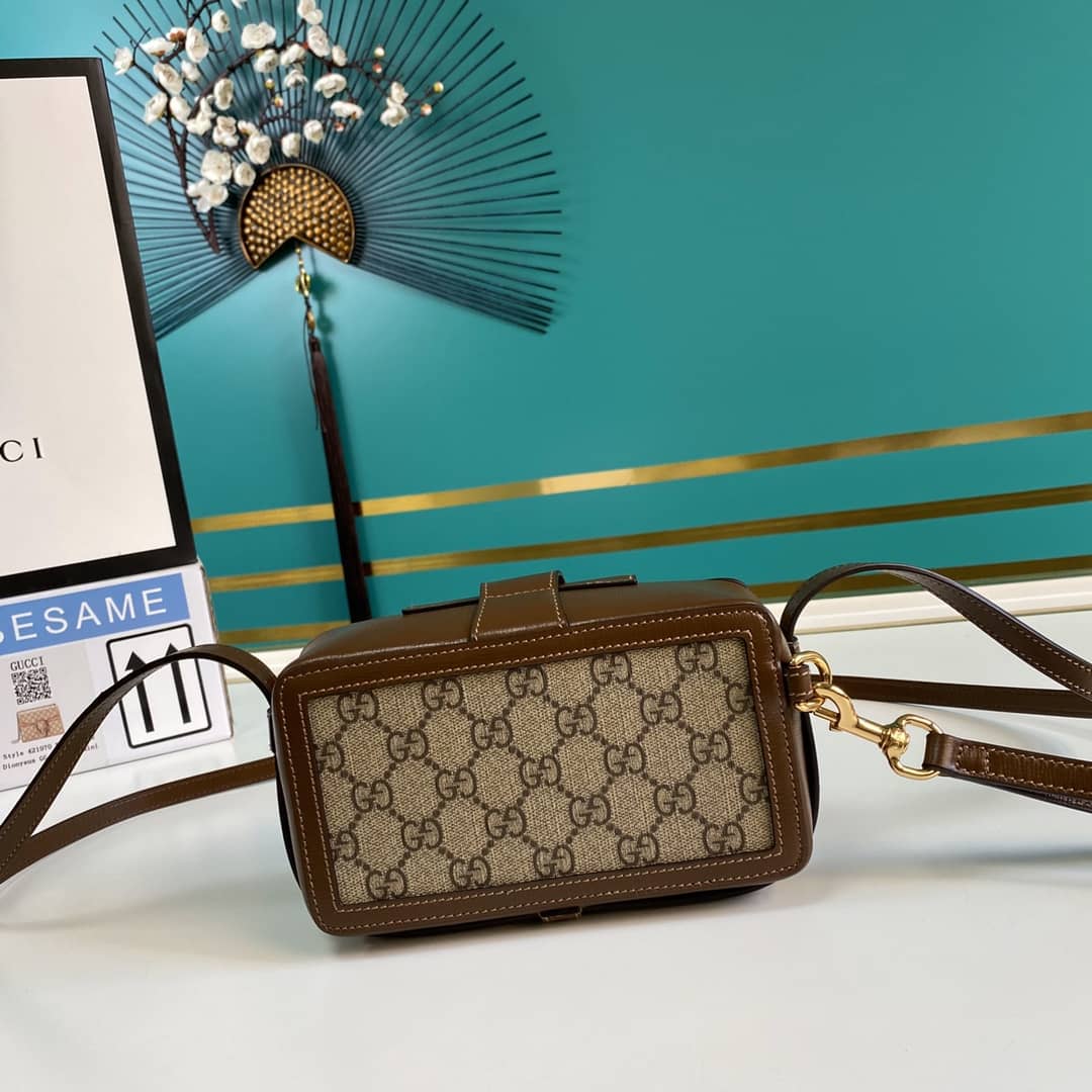 Gvc*1 GG Mini Bag With Clasp Closure Replica 614368