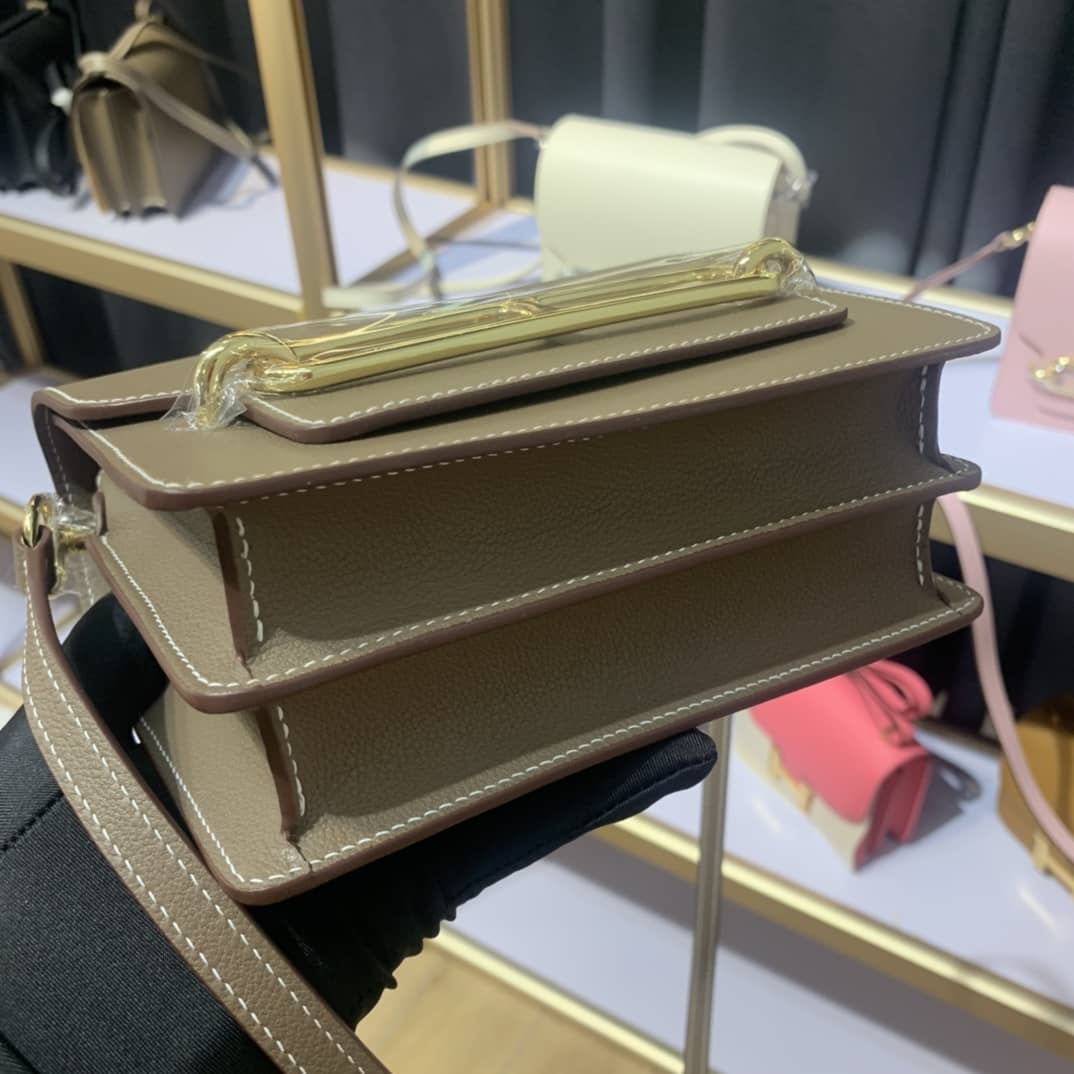 H**me5 Roulis Mini Sac Evercolor Calfskin Leather Crossbody Bag