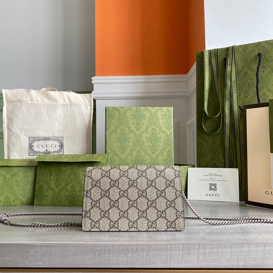 Gvc*1 Dionysus GG Svp*me S*per Mini Bag Replica Gray 476432