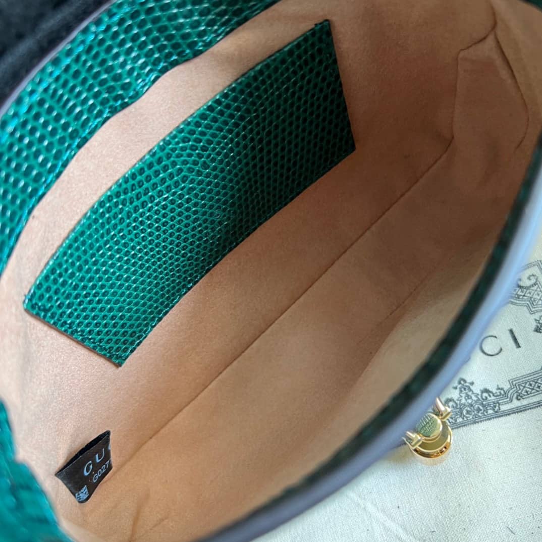 Gvc*1 Jackie 1961 Mini Shoulder Bag Green 675799 Replica