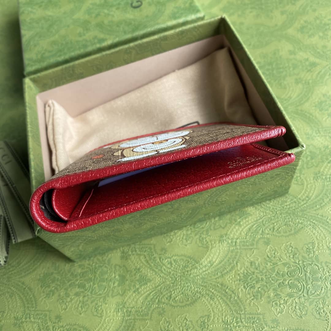 Gvc*1 x Doraemon Bifold Wallet Replica 654498