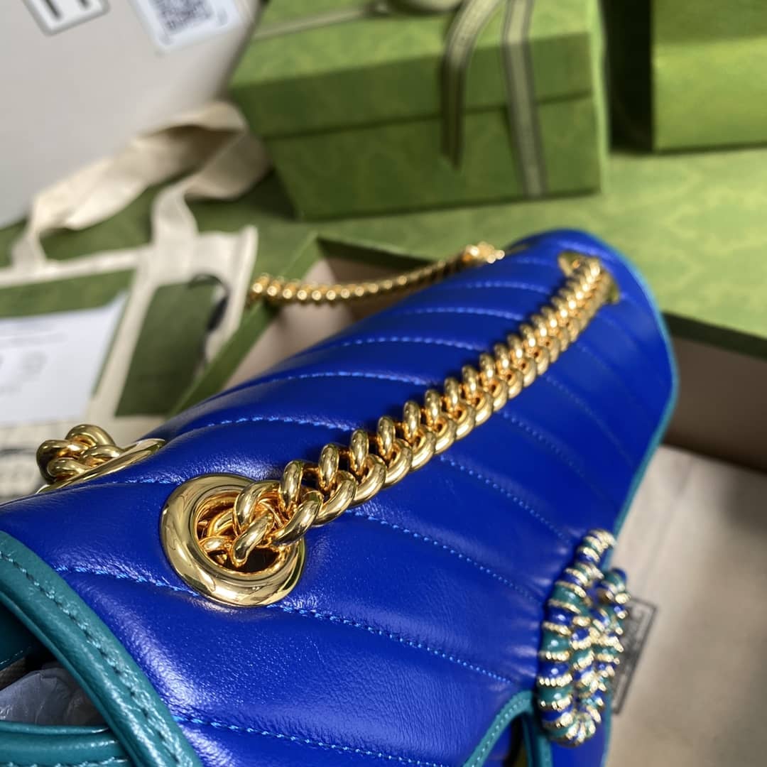 Gvc*1 Marmont GG Small matelassé Shoulder Bag Replica 443497