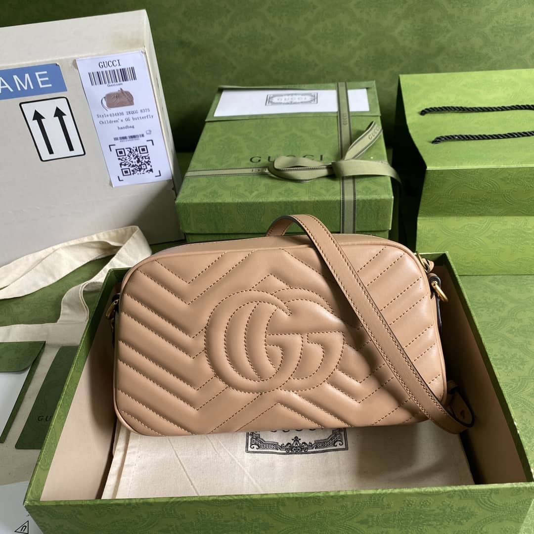 Gvc*1 Crossbody Dupe GG Marmont Small Matelasse Leather 447632