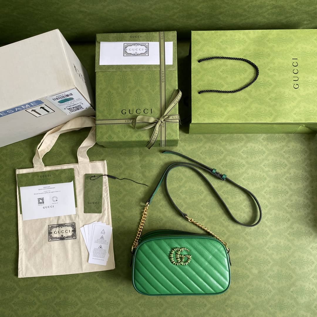 Gvc*1 Marmont GG Small Matelassé Shoulder Bag Replica 447632