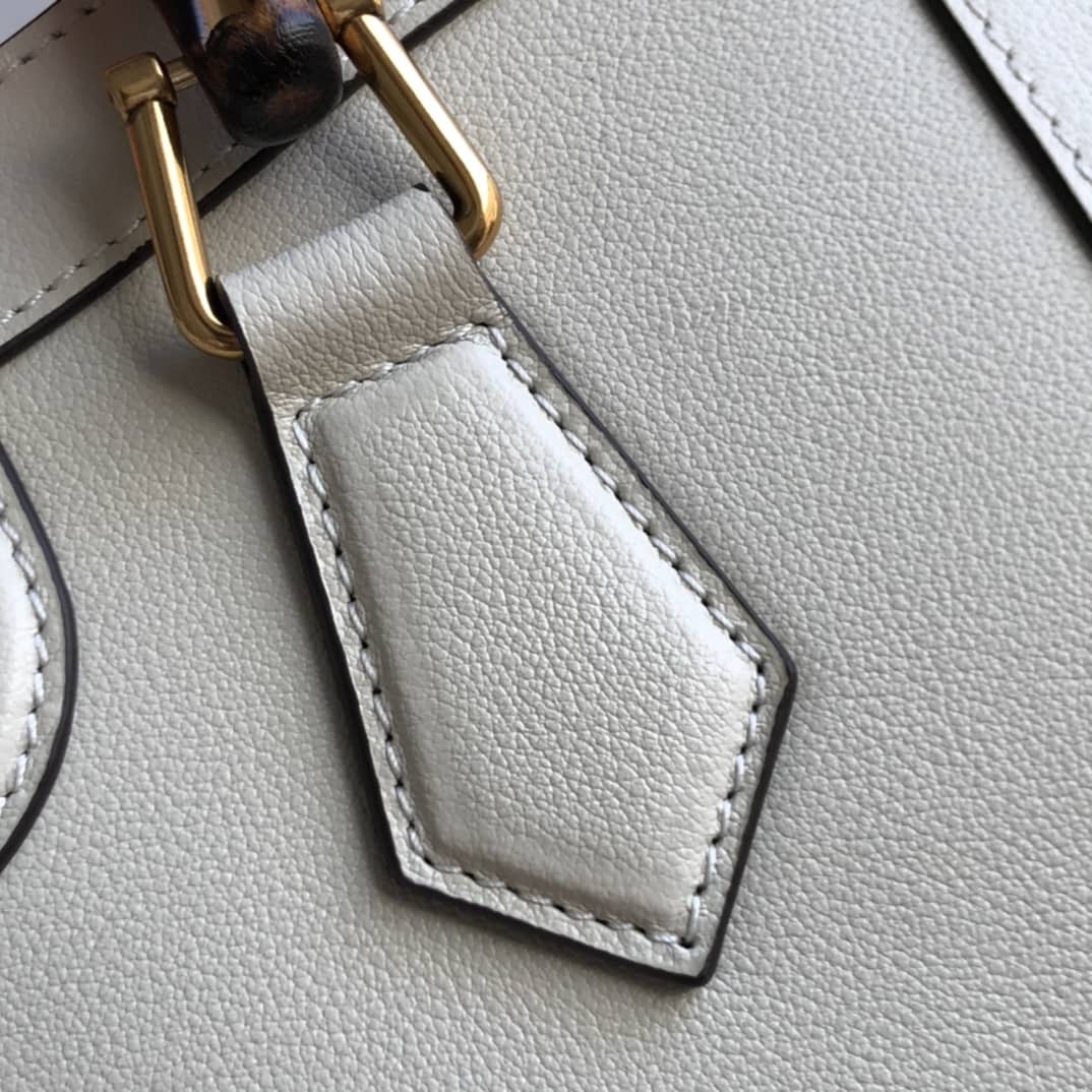 Gvc*1 Diana Small Tote Replica White 660195