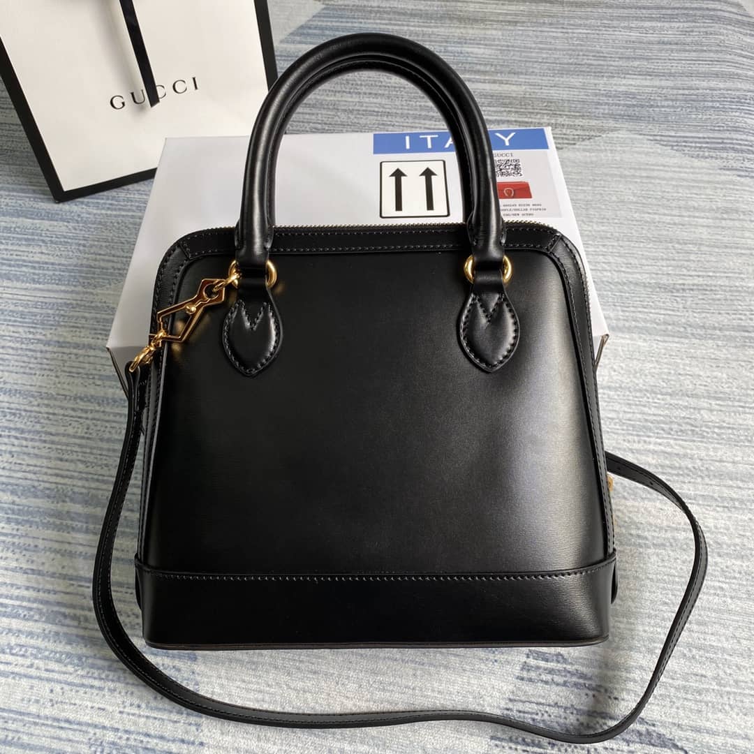 Gvc*1 1955 Horsebit Polkadot Handle Bag Replica 621220