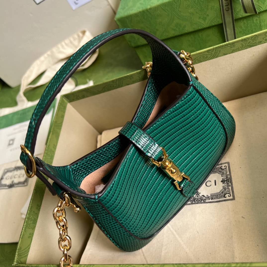 Gvc*1 Jackie 1961 Mini Shoulder Bag Green 675799 Replica