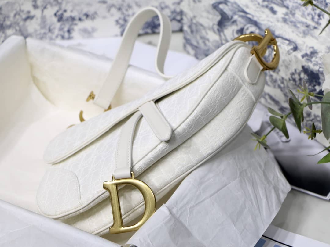 Chr1st1an D10r Saddle 25.5CM Replica Bag