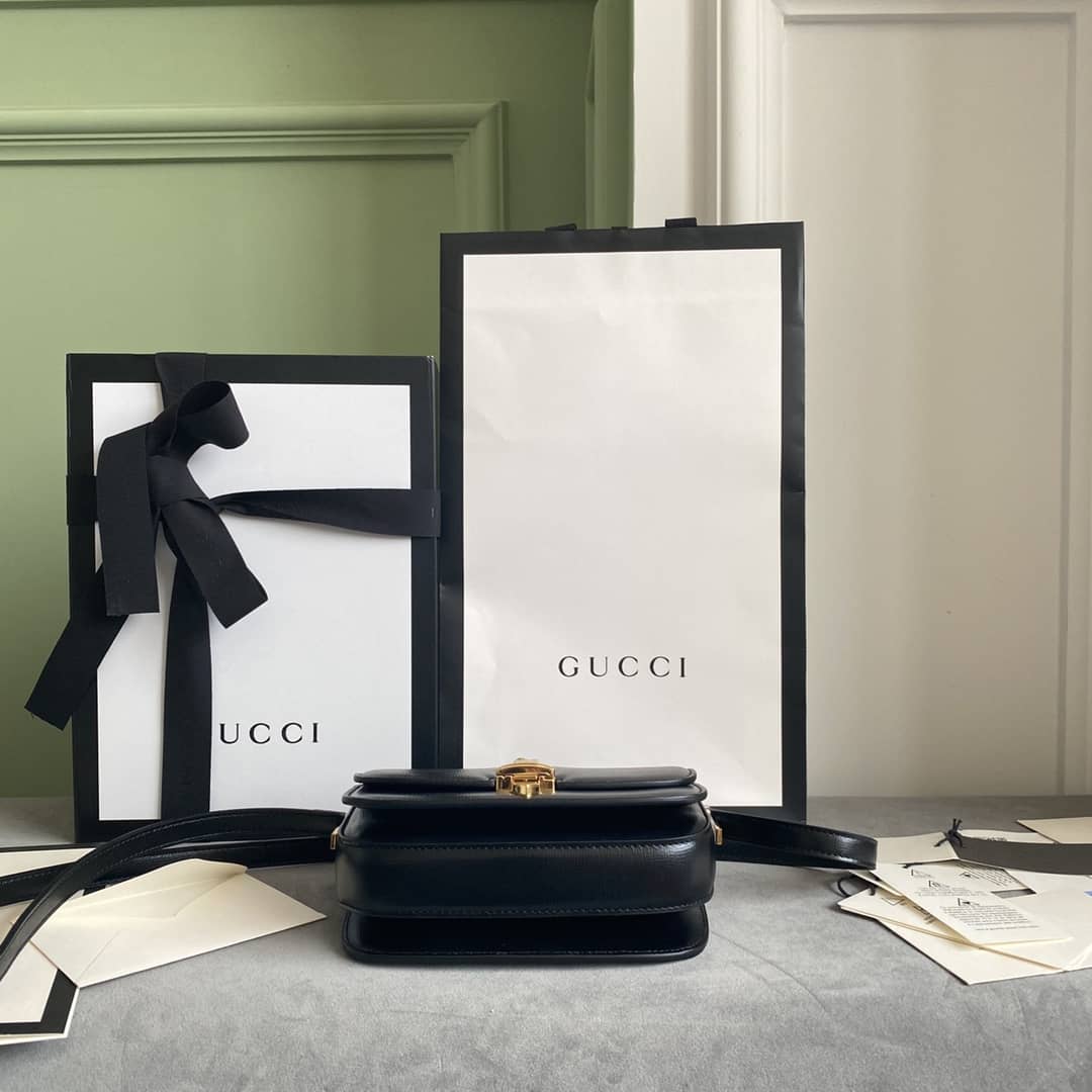 Gvc*1 Ladies Mini Sylvie Shoulder Bag Replica Black 615965