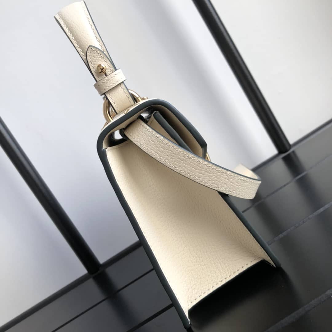 Gvc*1 GG Sylvie Mini Shoulder Bag Replica White 470270