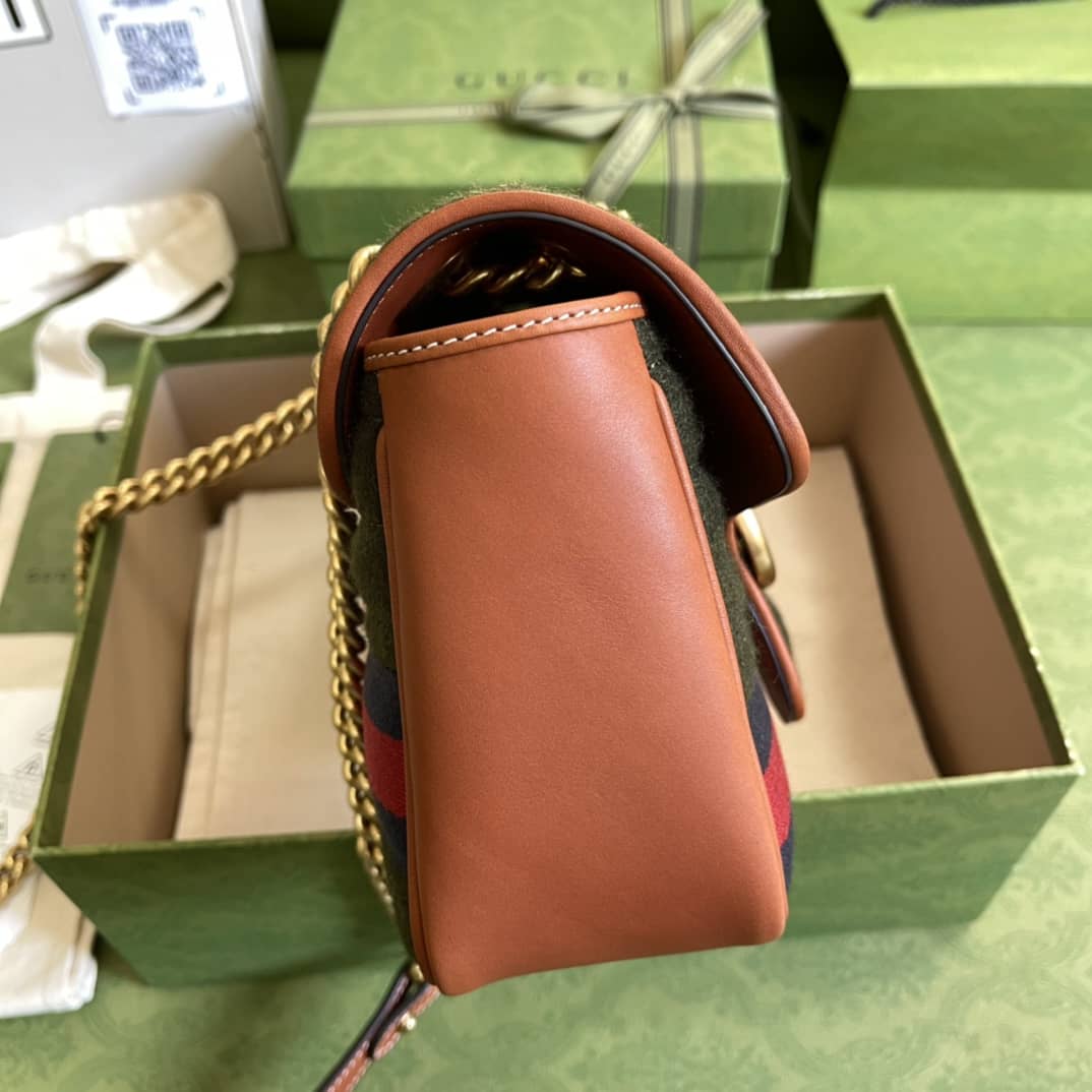 Gvc*1 Marmont GG Small matelassé Shoulder Bag Replica 443497