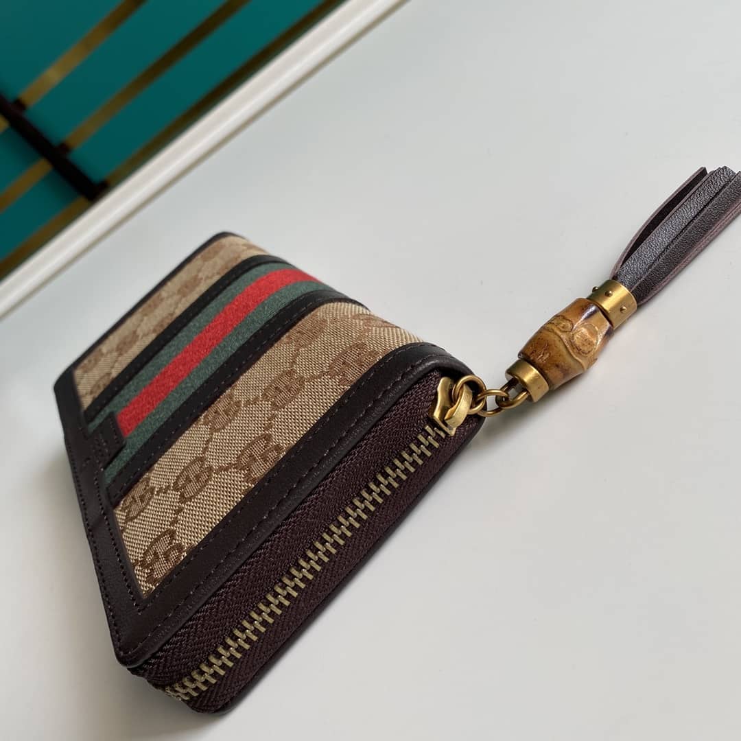 Gvc*1 Rania Original GG Zip Around Wallet Replica 353651