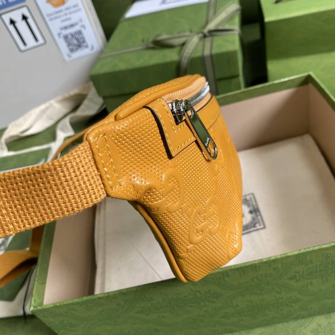 Gvc*1 GG Embossed Belt Bag Replica 658582