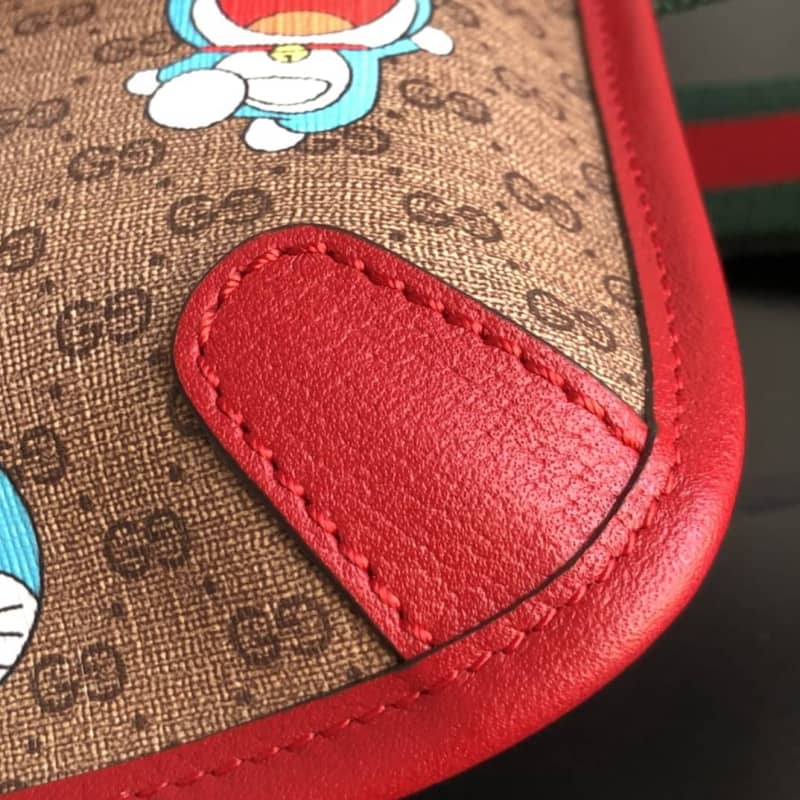 Gvc*1 Doraemon Small Belt Bag Replica Red 647817