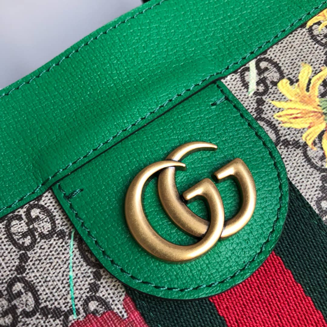 Gvc*1 Ophidia Web Soft GG Svp*me Tote Replica Green 547947