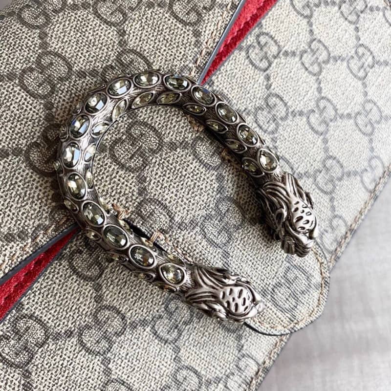 Gvc*1 GG Dionysus Small Shoulder Bag Replica Red 499623