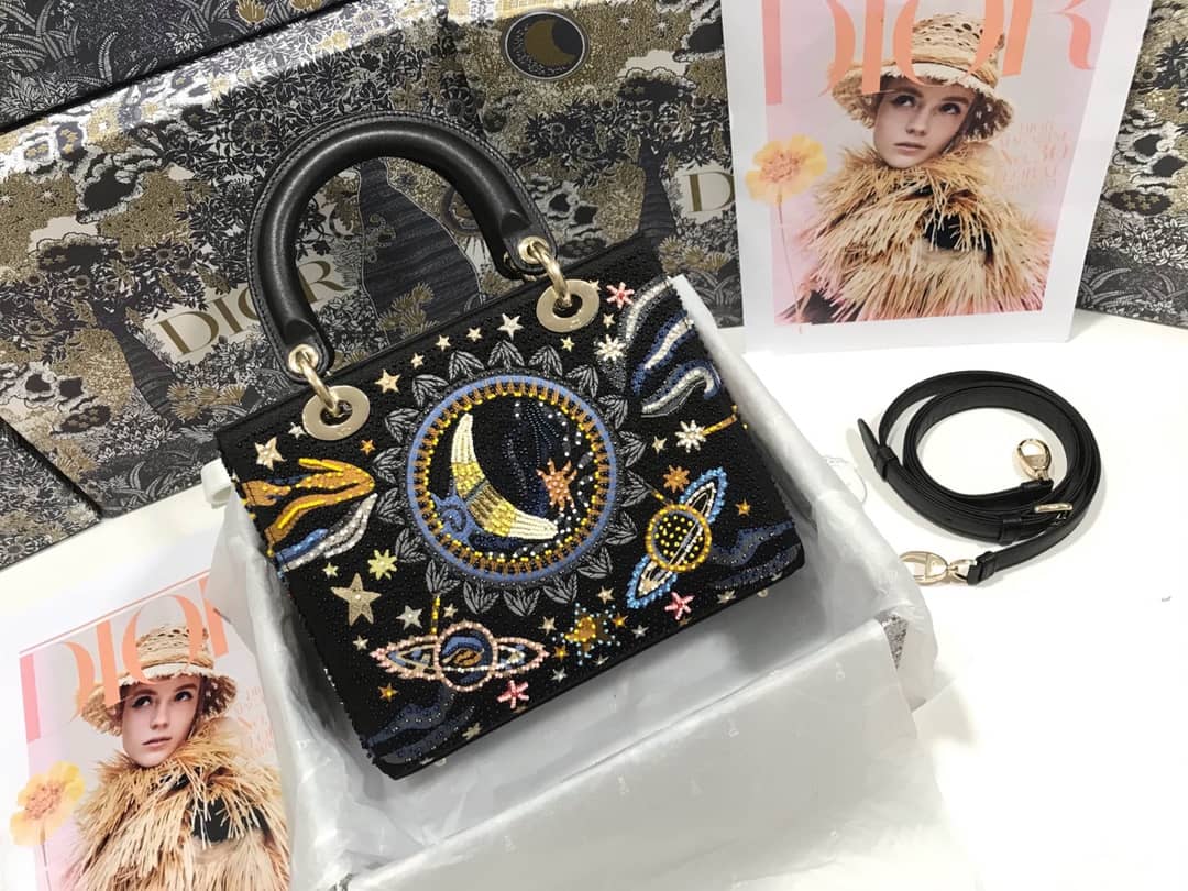 Chr1st1an D10r Lady D10r 24CM Replica Bag