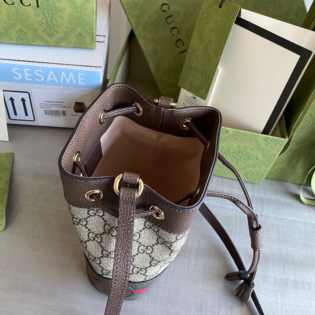 Gvc*1 Ophidia GG Mini Bucket Bag Replica 550620