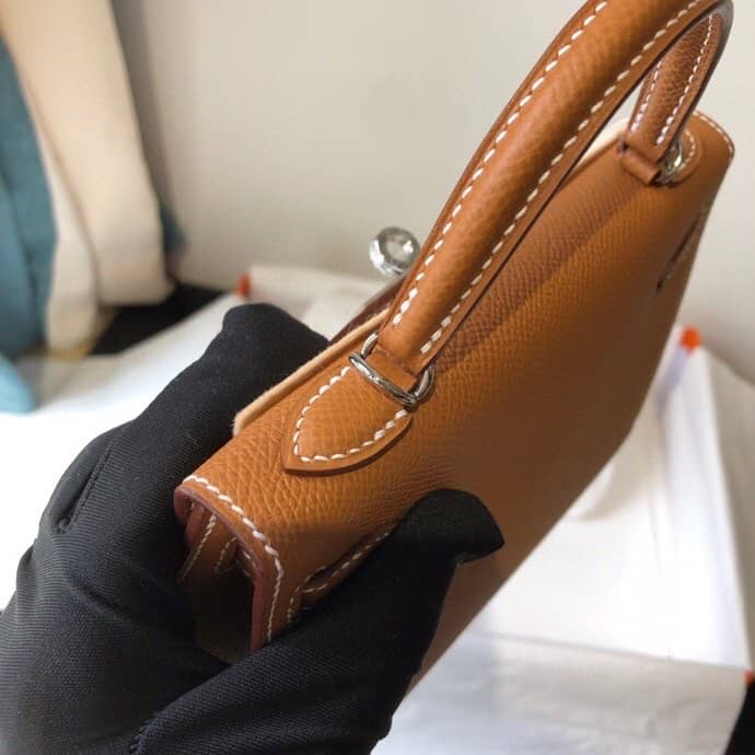 H**me5 Kelly Dupe 20 Epsom Leather Replica Bag