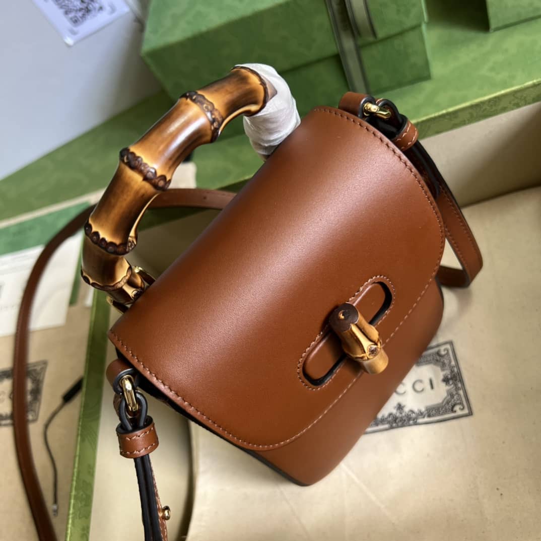 Gvc*1 Bamboo Mini Crossbody Handbag 702106 Replica