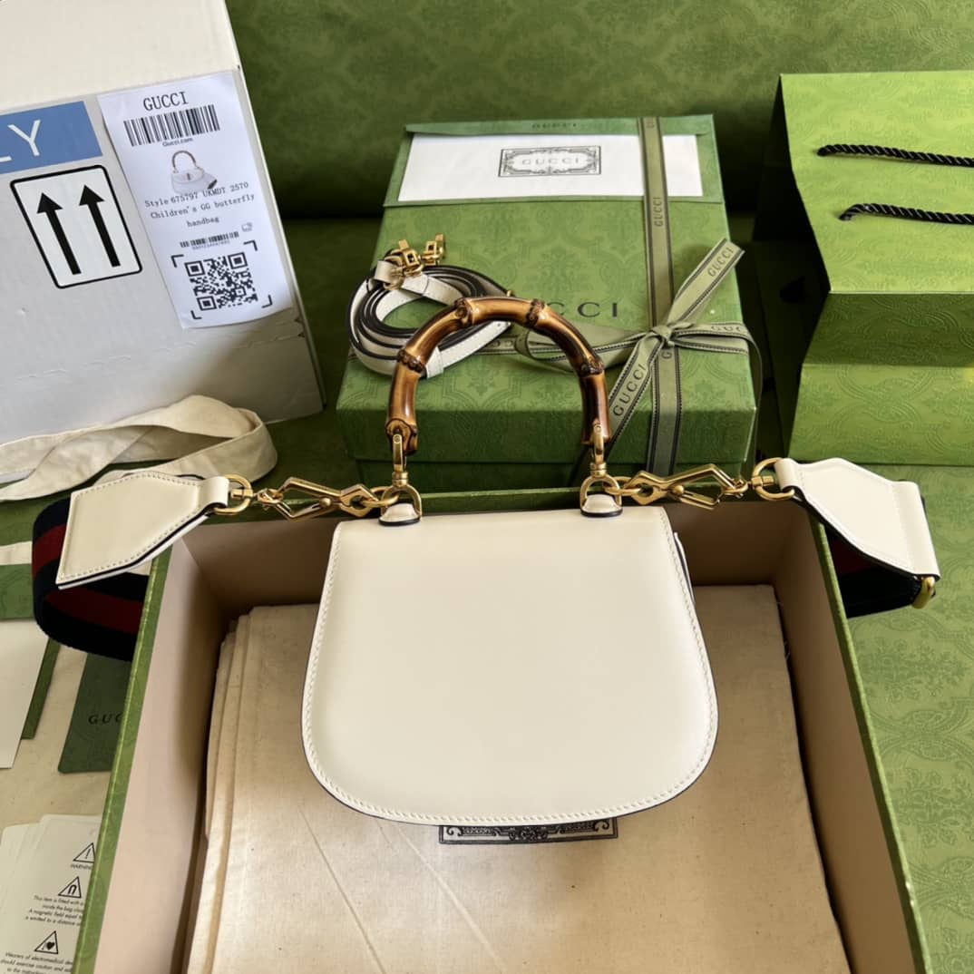 Gvc*1 Bamboo Mini Top Handle Bag Replica 686864