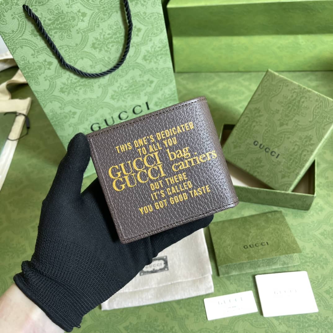 Gvc*1 100 Wallet Brown Replica 676238