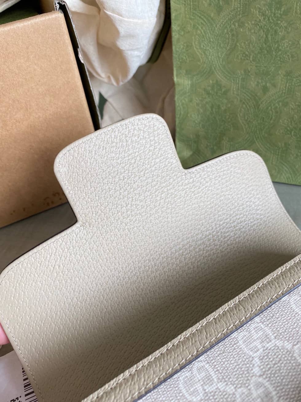 Gvc*1 Horsebit 1955 Mini Shoulder Bag White 658574 Replica