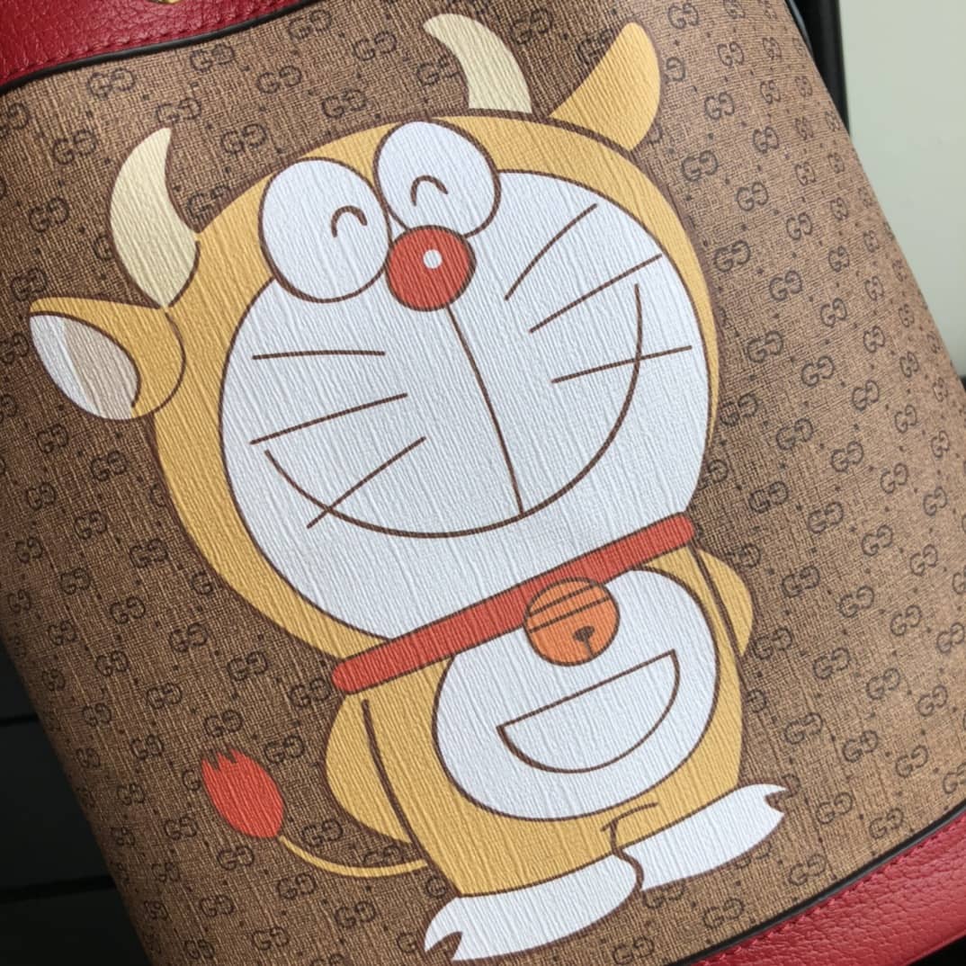 Gvc*1 x Doraemon Small Bucket Bag Replica 655597