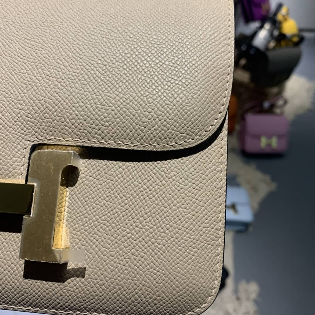 H**me5 Replica Constance Bag 18CM Epsom Leather