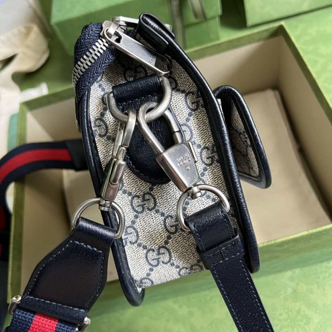 Gvc*1 Messenger Bag With Interlocking G 674164 Replica