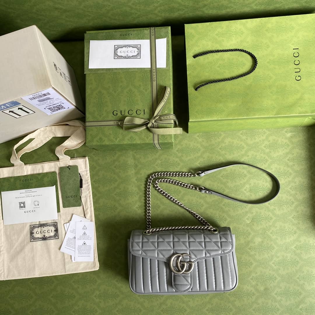 Gvc*1 Marmont GG Small matelassé Shoulder Bag Replica 443497