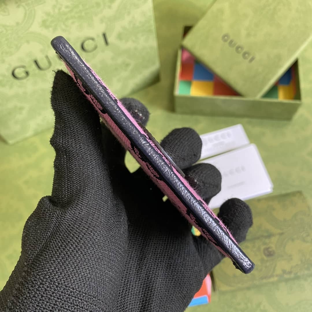 Gvc*1 GG Multicolor Card Case Wallet Replica 659601