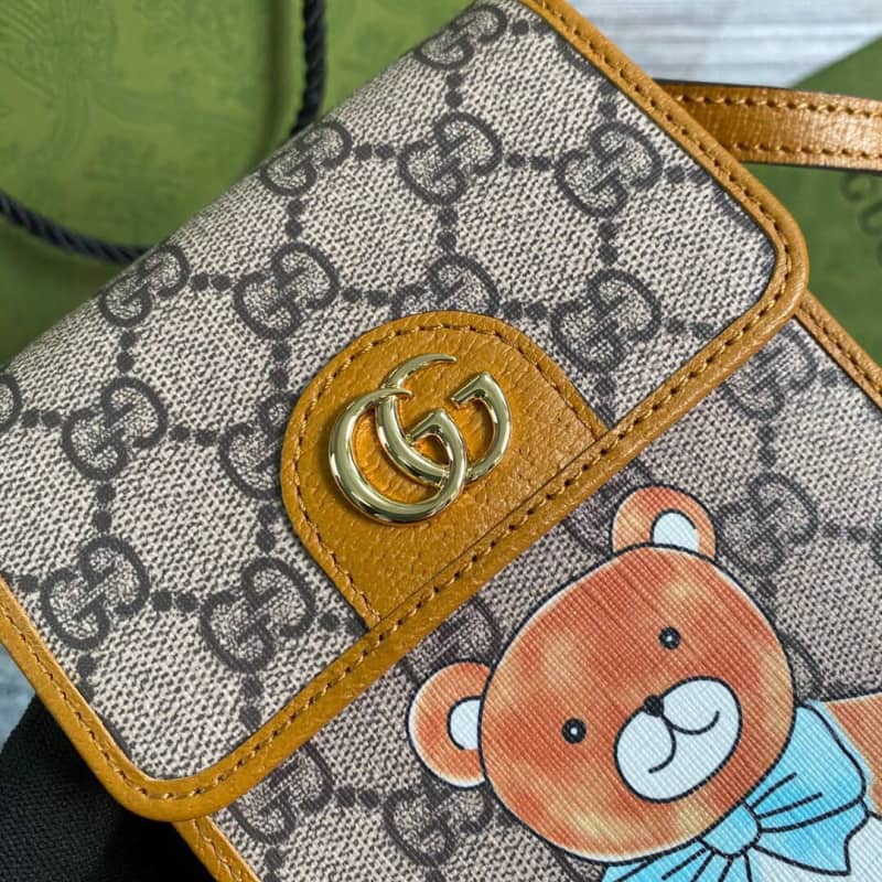 Gvc*1 Teddy Bear Mobile Phone Bag Replica 647805