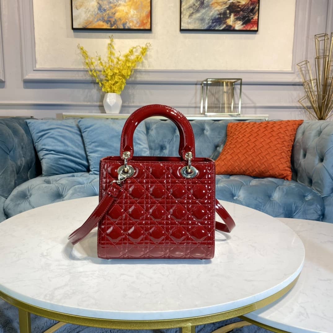 Chr1st1an D10r Lady D10r 24CM Replica Bag