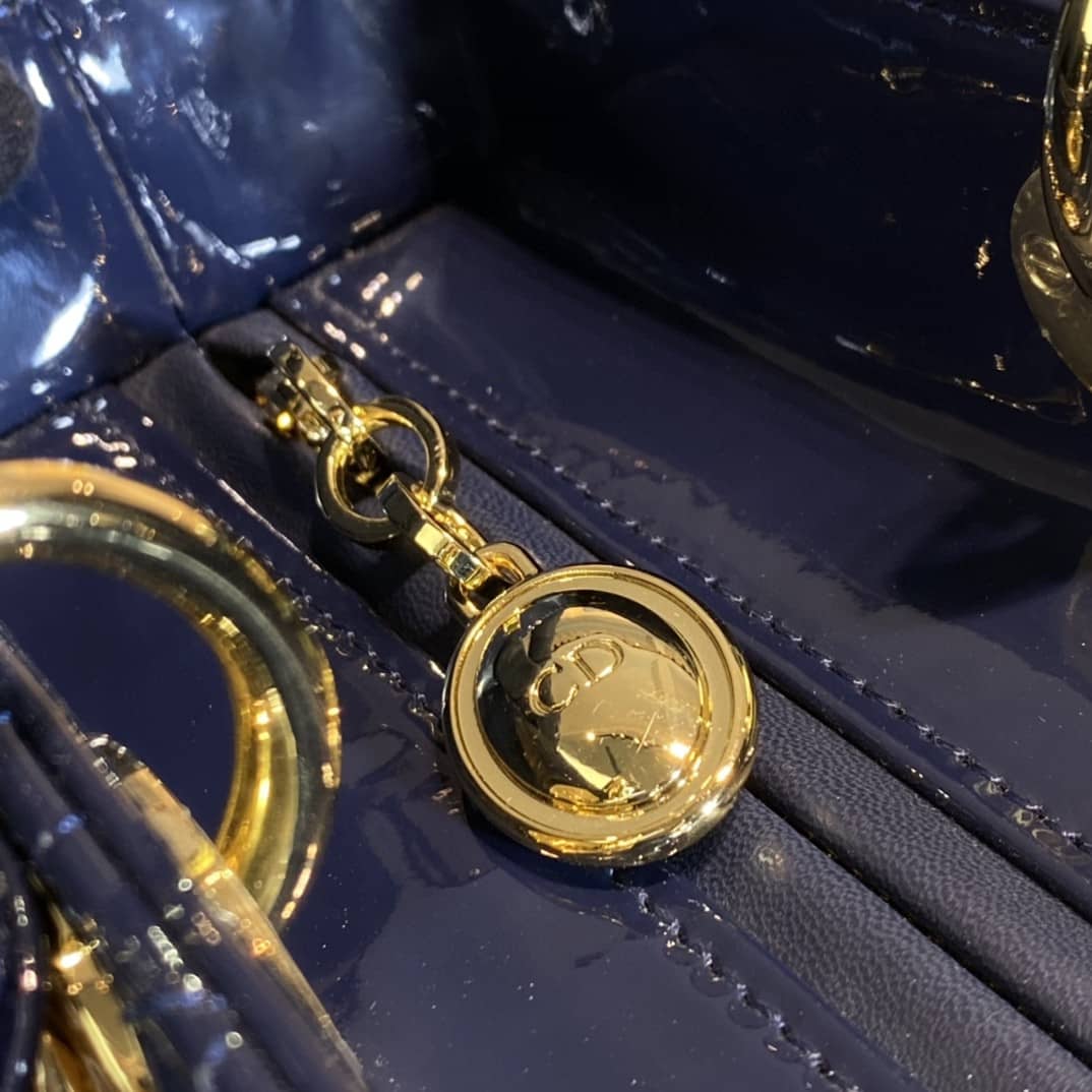 Lady D10r Dupe 32CM Replica Bag(Cola)