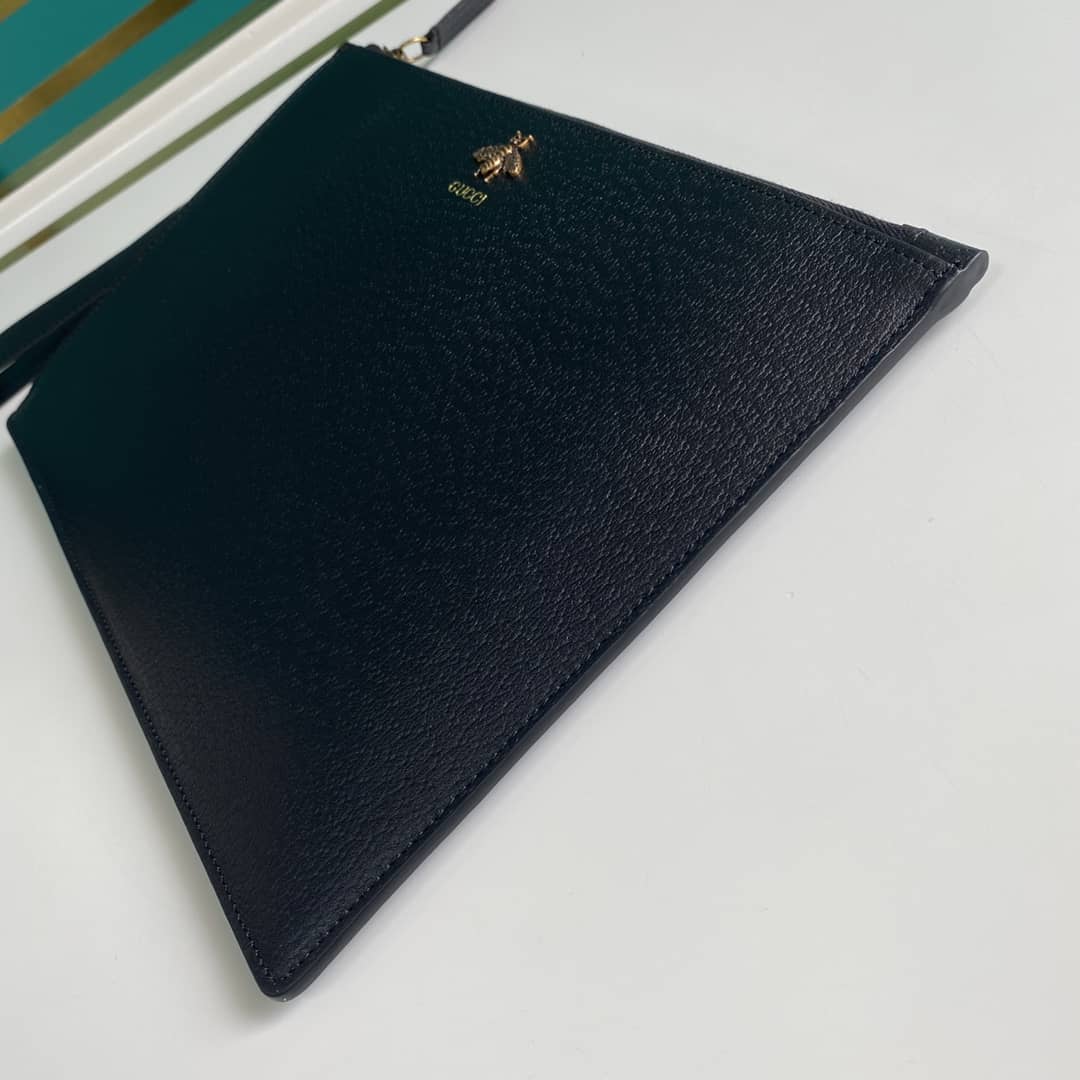 Gvc*1 Animalier Leather Pouch Replica 523684