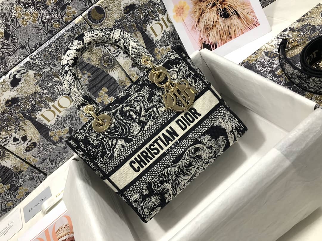 Chr1st1an D10r Lady D10r 24CM Replica Bag