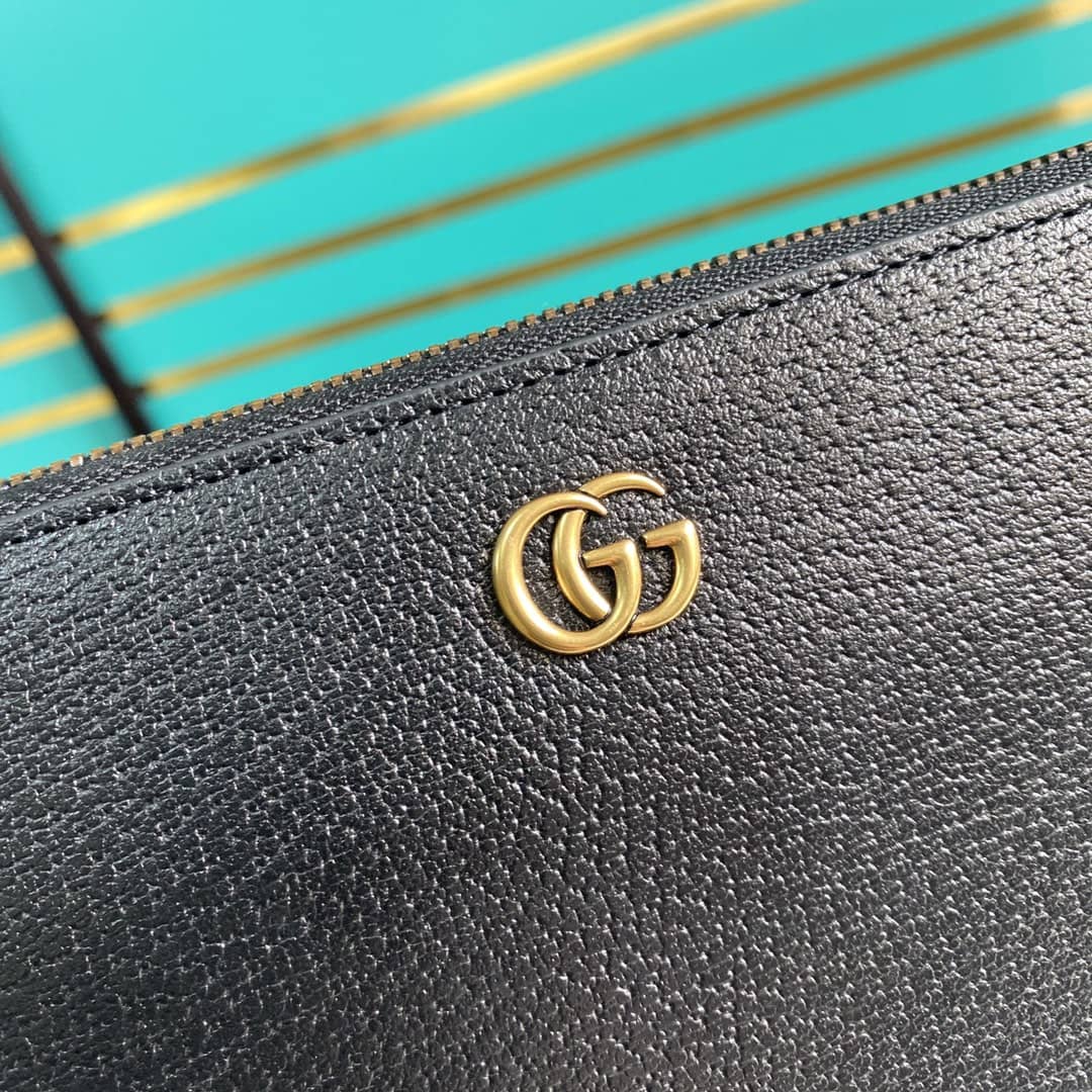 Gvc*1 Marmont GG Leather Pouch Replica 547077