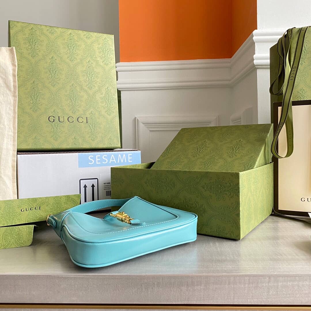 Gvc*1 Jackie 1961 Mini Shoulder Bag Replica Blue 637091