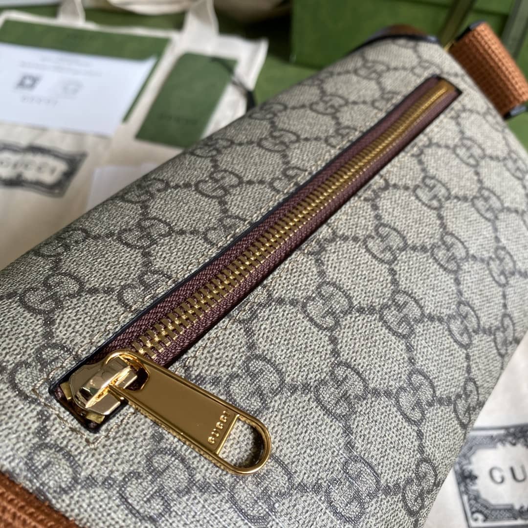 Best Replica Gvc*1 Interlocking GG Svp*me Belt Bag Replica 682933(ColaReps)