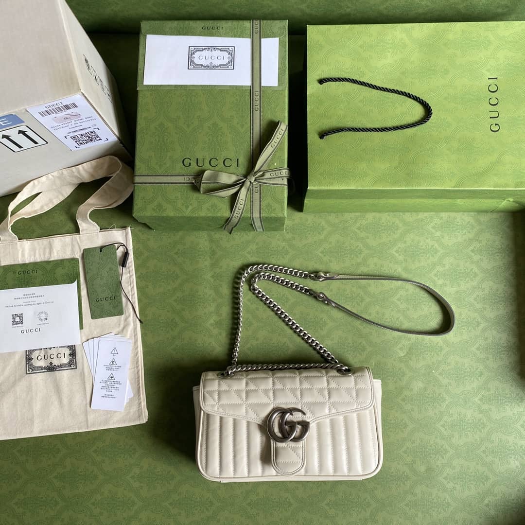 Gvc*1 Marmont GG Small matelassé Shoulder Bag Replica 443497