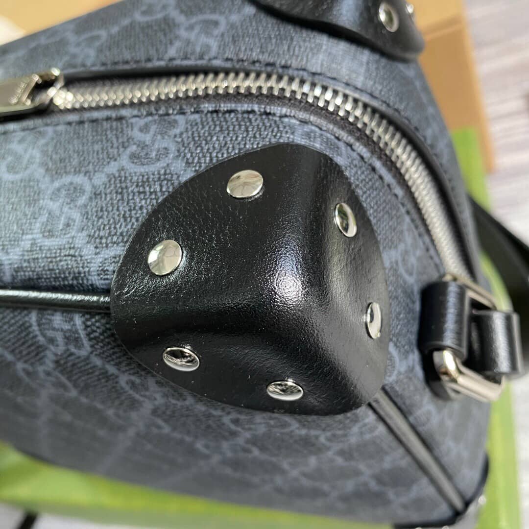 Gvc*1 GG Svp*me Leather Shoulder Bag Replica Blue 626363