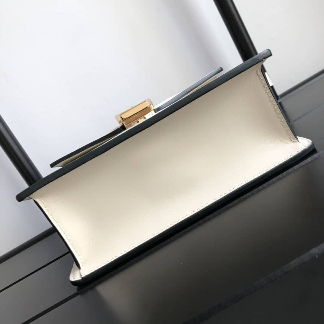 Gvc*1 Sylvie Leather Mini Shoulder Bag Replica White 470270