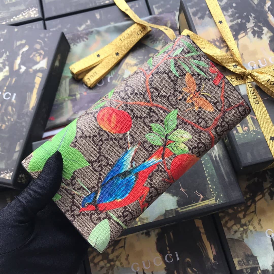 Gvc*1 GG Svp*me Tian Continental Wallet Replica 424892