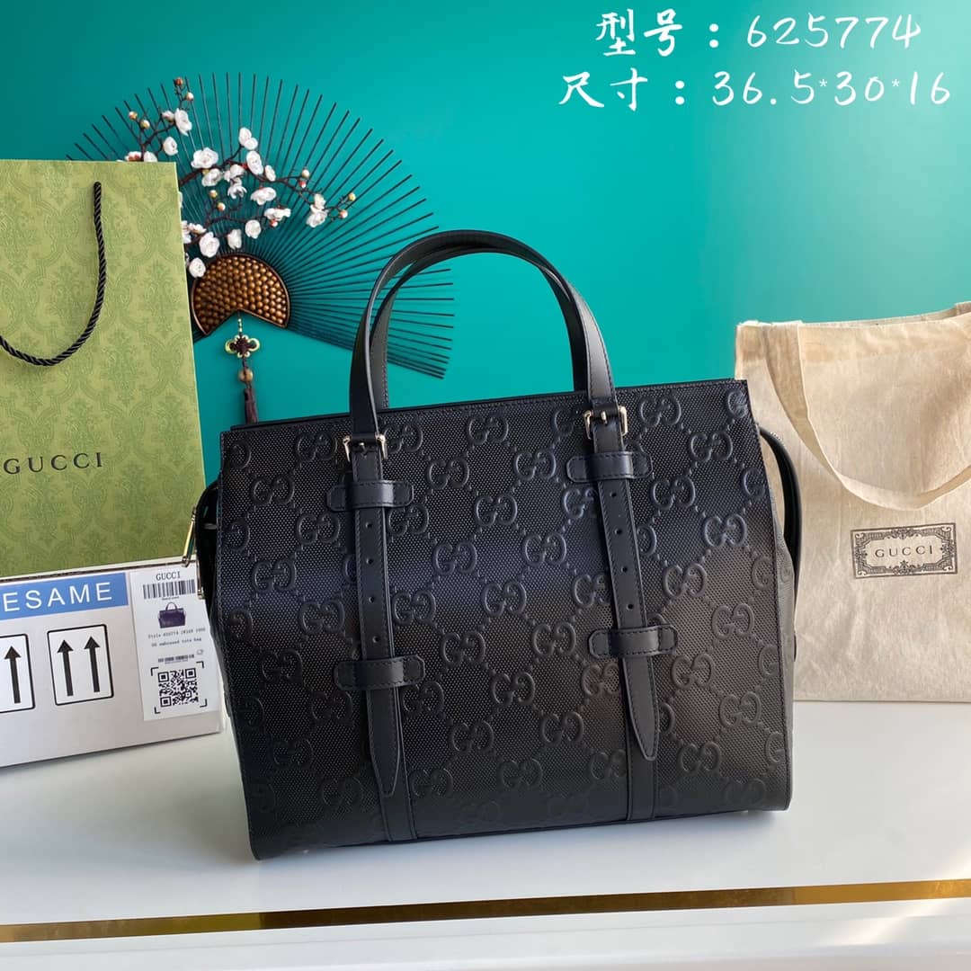 Gvc*1 GG Embossed Tote Replica 625774