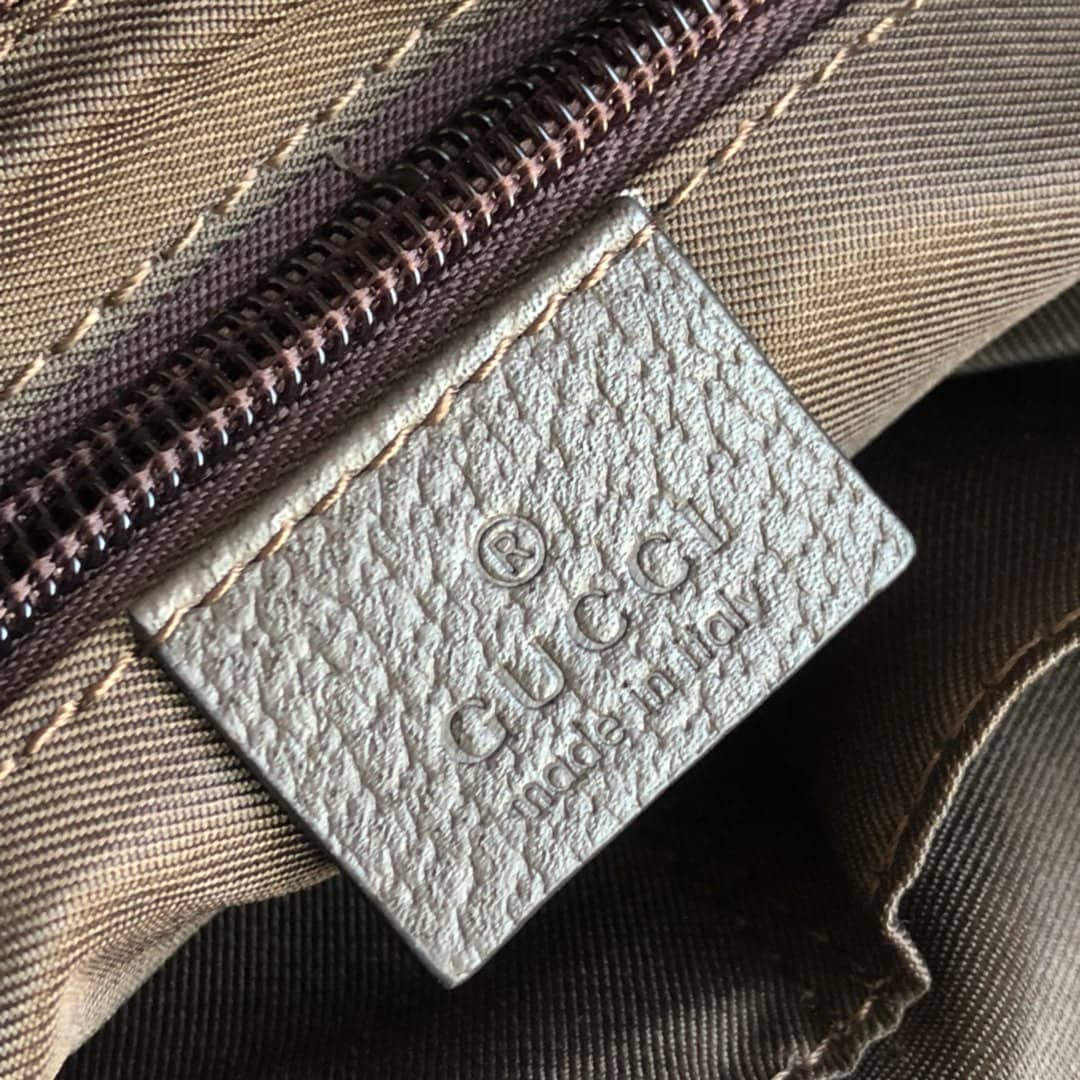 Gvc*1 GG Canvas Shoulder Bag Replica Brown 189749