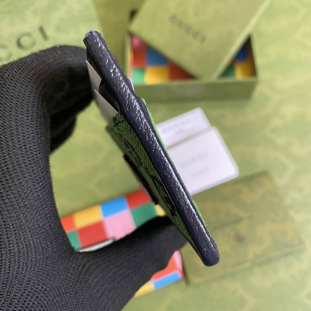 Gvc*1 GG Multicolor Card Case Wallet Replica 659601