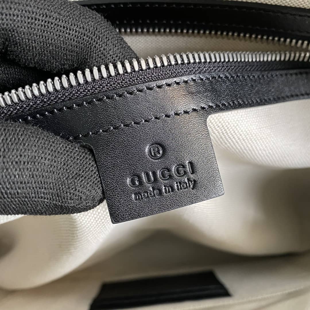 Gvc*1 GG Embossed Mens Briefcase Replica 658573