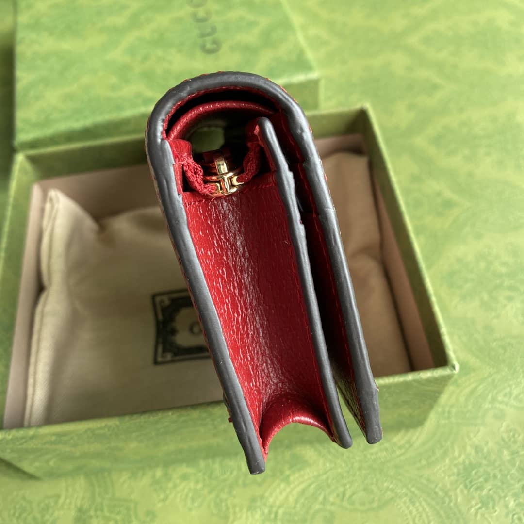 Gvc*1 x Doraemon GG Svp*me Mini Folded Wallet Replica 647788